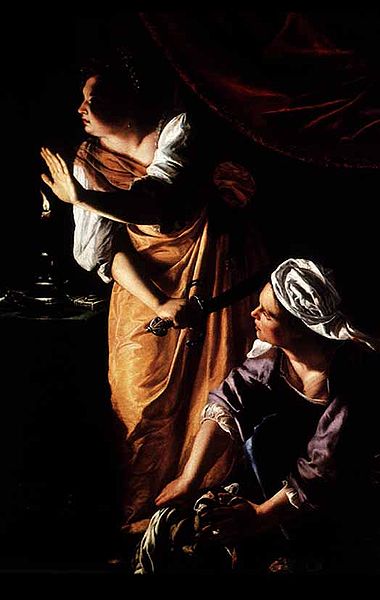 Artemisia  Gentileschi Judith Maidservant DIA